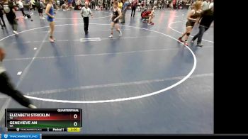 152 lbs Quarterfinal - Genevieve An, GA vs Elizabeth Stricklin, TX