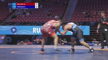 125 kg 1/4 Final - Milan Gellen, Hungary vs Ethan Andrew Vergara, Puerto Rico