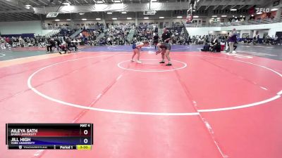 131 lbs Cons. Round 5 - Aileya Sath, Baker University vs Jill High, York University