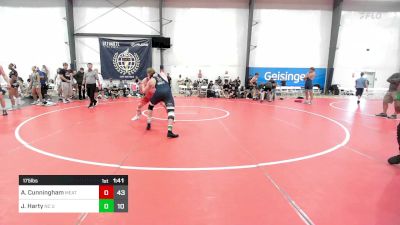 175 lbs Final - Asher Cunningham, Meatballs vs Jack Harty, NC United