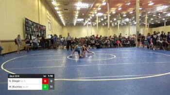 113 lbs Rr Rnd 3 - Nate Steger, HS Flying Dutchmen vs Will Buckley, HS The Compound RTC