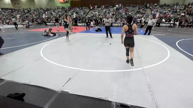 109 lbs Semifinal - Emily Roman, South Reno WC vs Nicole Alvarez ...