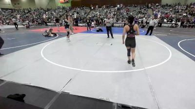 109 lbs Semifinal - Emily Roman, South Reno WC vs Nicole Alvarez, Predators WC