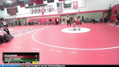 110 lbs Round 4 - Sylas Bomer, Lake Stevens Wrestling Club vs Malachi Lawson, Goldendale Grapplers Youth Wrestling