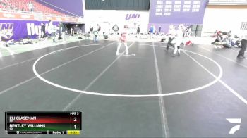 138 lbs Cons. Round 2 - Eli Claseman, MN vs Bentley Williams, SD