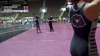 110 lbs Round 1 (8 Team) - Kailyn Bridges, McMurry vs Sirenity Davis, Montreat