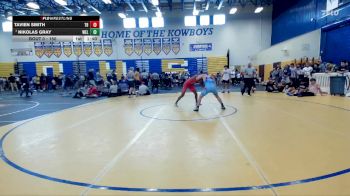 150 lbs Champ. Round 1 - Nikolas Gray, Wellington vs Tavien Smith, Team Barracuda