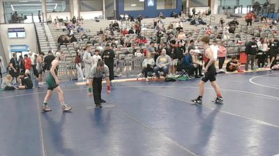 100 lbs Cons. Quarters - Mason Worden, Gold Rush Wrestling vs Ryder Hintz, Green River Grapplers Wrestling