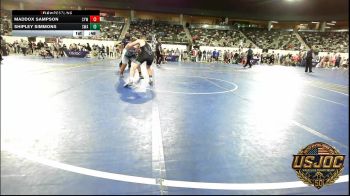 160 lbs Consi Of 4 - Maddox Sampson, Coweta Tiger Wrestling vs Shipley Simmons, Shelton Wrestling Academy