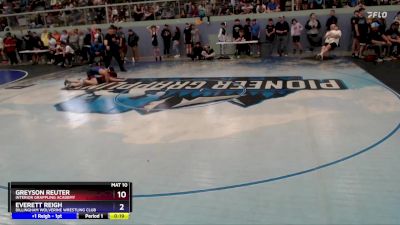 97 lbs Cons. Round 1 - Greyson Reuter, Interior Grappling Academy vs Everett Reigh, Dillingham Wolverine Wrestling Club