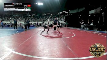 80 lbs Consolation - Axel Stravlo, Tough N Technical Wrestling Club vs Leonard Friday Jr, Tough N Technical Wrestling Club