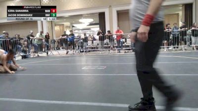 130 lbs Round Of 16 - Ezra Sanabria, Warriors Of Christ vs Jacob Dominguez, Unattached