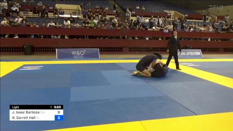 Julian Isaac Barbosa vs Reed Garrett Hall 2024 Pan IBJJF Jiu-Jitsu No-Gi Championship