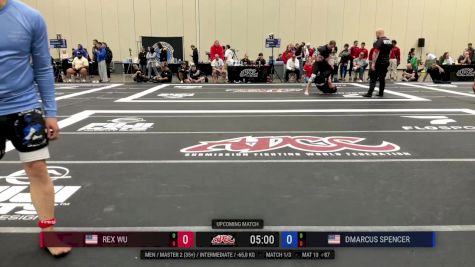 Rex Wu vs Dmarcus Spencer 2025 ADCC Orlando Open/Youth Trials
