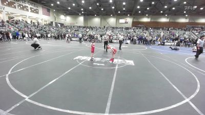 50 lbs Quarterfinal - Lincoln Whittenburg, Ceres Pups WC vs Luke Morgan, 208 Spartans