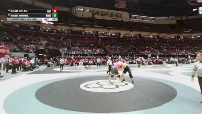 285 lbs Cons. Sub-quarters - Noah Bolen, Austintown Fitch vs WoJo Moore, Watkins Memorial