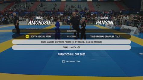 Dario Pansini vs Enea Amoruso 2026 UIJJ ADRIATICO BJJ CUP
