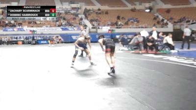 122-D1 Quarterfinal - Dominic Hasbrouck, Sandra Day O`Connor High School vs Zachary Scarminach, Desert Ridge High School