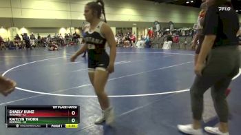 155 lbs Placement Matches (8 Team) - Josie Houk, Wyoming vs Ariana Ellison, Montana