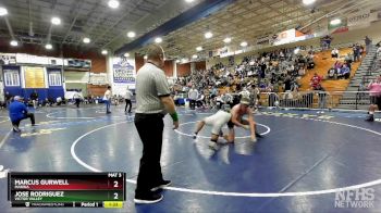 157 lbs Champ. Round 2 - Marcus Gurwell, Marina vs Jose Rodriguez, Victor Valley