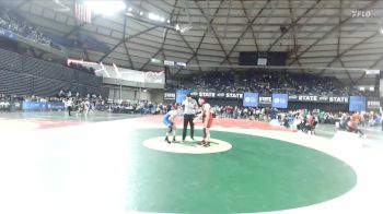 Boys 2A 138 lbs Champ. Round 2 - Kaiden Sorensen, Bremerton vs Gunner Janes, Marysville Pilchuck