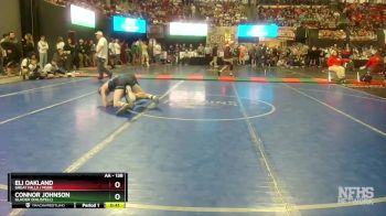 AA - 138 lbs Cons. Round 1 - Eli Oakland, Great Falls / MSDB vs Connor Johnson, Glacier (Kalispell)