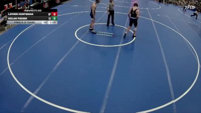 165 lbs Finals (8 Team) - Lathen Huntsman, North Platte vs Nolan Fisher, Elkhorn South