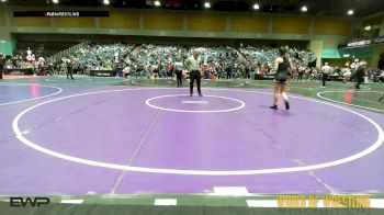 107 lbs Semifinal - Zoe Brewer, Salem Elite Mat Club vs Patricia Medina, Lemoore Wrestling Club