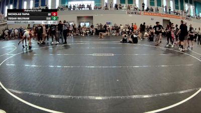 126 lbs Cons. Round 2 - Nicholas Tapia, Gladiator Wrestling vs Tegan Beltram, South Lake High School