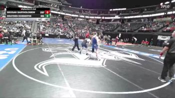 132-5A Cons. Round 2 - Brayden Dobbertin, Highlands Ranch vs Brogan Bartholomew, Chaparral