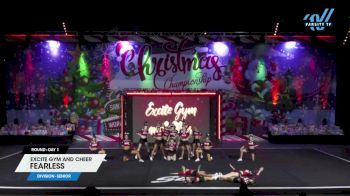 Excite Gym and Cheer - Fearless [2023 L3 Senior Day 1] 2023 Spirit Celebration Christmas Grand Nationals