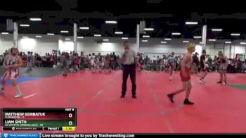 130 lbs Round 1 (8 Team) - Liam Smith, U2 Upstate Uprising Gold vs Matthew Gorbatuk, Flemington