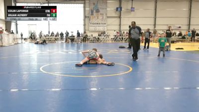 110 lbs Round 5 - 4:00pm Saturday - Julian Altiery, PA Gold vs Colin Laforge, CTWHALE