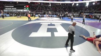 I-285 lbs Champ. Round 2 - Ryan Evans, Maine-Endwell vs Richard Tinyes, Lynbrook