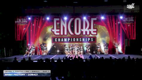 Spirit Factory - Cobalt [2025 L1 Youth - D2 - Small DAY 1] 2025 Encore Philly Showdown
