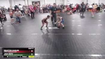 50 lbs Quarterfinal - Jack Keith, Mighty Warriors Wrestling Acad vs Braxton Haigler, Cobra Wrestling Club