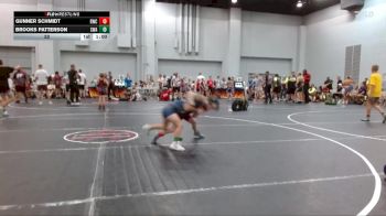 52 lbs Round 3 (4 Team) - Gunner Schmidt, Rabbit Wrestling Club vs Brooks Patterson, Slate Wrestling Academy