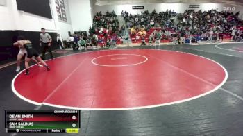 132 lbs Champ. Round 1 - Sam Salinas, Bear Creek vs Devin Smith, Smoky Hill