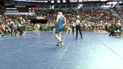 3A-144 lbs Cons. Semi - Ryan Young, Indianola vs Nolan Howell, Clear Creek-Amana