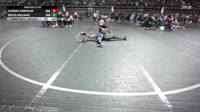 136 lbs Consolation - Alessio Gonzalez, Marlboro Jr Mustangs vs Royce Sullivan, Voorhees