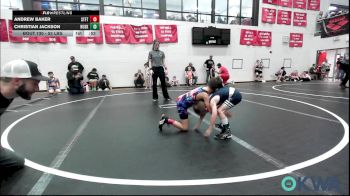 52 lbs Quarterfinal - Andrew Baker, Standfast vs Christian Jackson, Huskey Wrestling Club