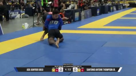Santonio Antoine Thompson Jr. vs Adil Kanybek Uulu 2026 Pan IBJJF Jiu-Jitsu No-Gi Championship