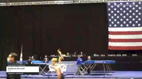 Kadence Burnett - Individual Trampoline, CTR - 2021 USA Gymnastics Championships