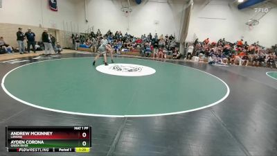 144A Champ. Round 1 - Andrew McKinney, Laramie vs Ayden Corona, Green River