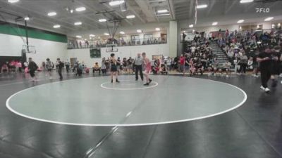 126 lbs Cons. Round 4 - Easton Weidner, Doniphan vs Jonathan Caballero, War Eagle Wrestling