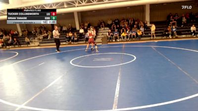 141 lbs Champ. Round 1 - Tucker Collinsworth, Labette Community College vs Brian Yanase, Colorado Mesa University