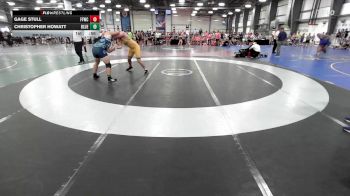 220 lbs Rr Rnd 1 - Gage Stull, Faith & Fellowship Wrestling Club vs Christopher Howatt, Blue Wave