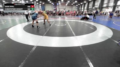 220 lbs Rr Rnd 1 - Gage Stull, Faith & Fellowship Wrestling Club vs Christopher Howatt, Blue Wave