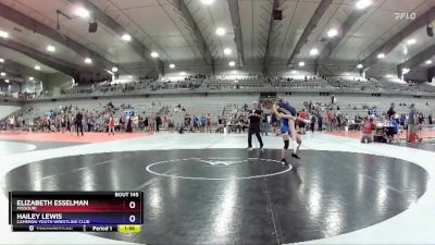 108 lbs Round 3 - Elizabeth Esselman, Missouri vs Hailey Lewis, Cameron Youth Wrestling Club