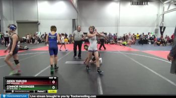 100 lbs Round 2 (6 Team) - Aiden Yarussi, Mat Assassins vs Connor Messinger, 84 Athletes